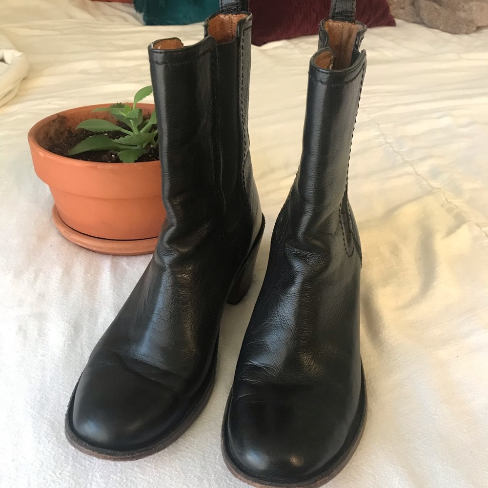 Black Frye Boots (Fixer Uppers)